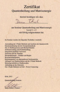 Zertifikat_Quantenheilung_Matrixenergie
